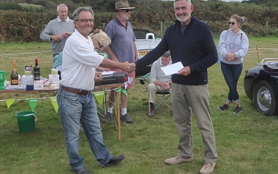 John Ferris collects yet another award for his immaculate TR3A