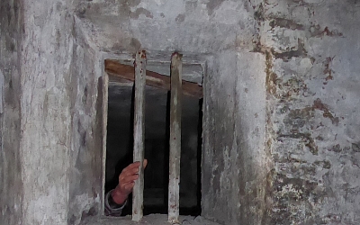 One of the original cells from the early 1600s