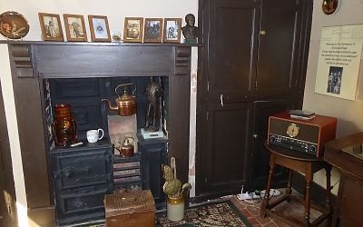 Inside the cottage