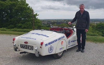 This year Steve Malcolm kindly collected TS2 from Callington and delivered it to St. Austell.