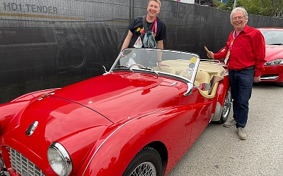 Nick and Joe Lycett and the TR3