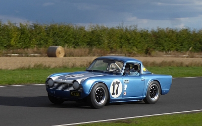 TR4 of Classic & Sports Cars Magazine's Julian Balme, 17th overall and 9th in class
