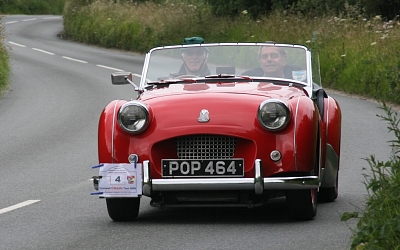 Les ridiing with Geoff Hosking on the 2008 Classic Tour of Cornwall
