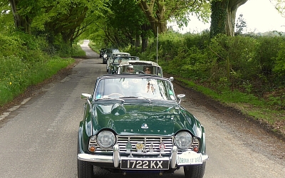 The West's TR4, first registered 60 years ago on May 23rd. Still going strong!