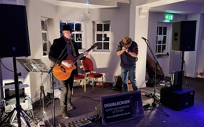 Double Cross entertained us with their music for over 5 hours throughout the evening