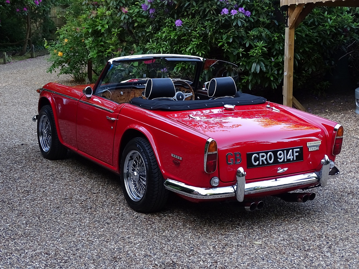 Simon Leifer’s TR5 Selected for Goodwood’s “Best in Show”