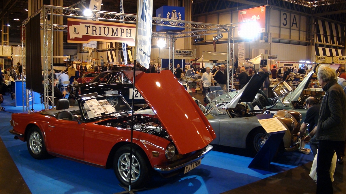 TR Register scoops awards at the NEC Classic Motor Show 2015