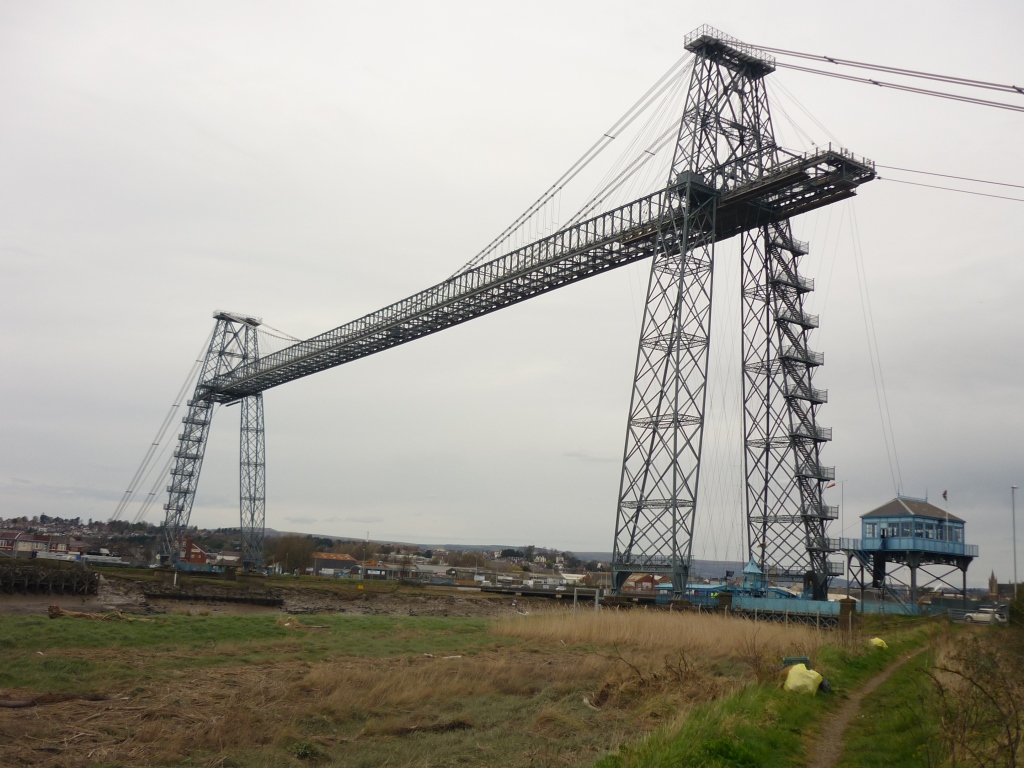 First drive of the 2016 season - a visit to the Transporter Bridge in Newport