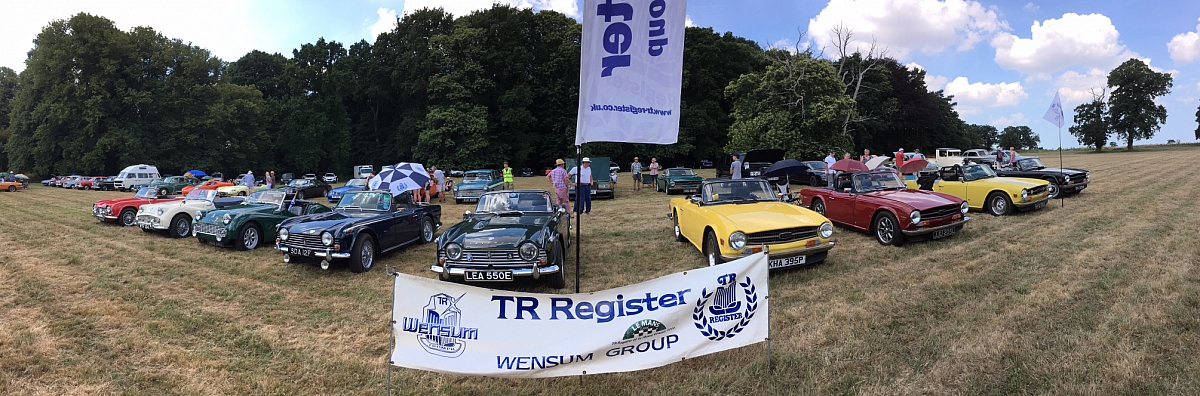 Wolterton Hall Classic Car Show. 