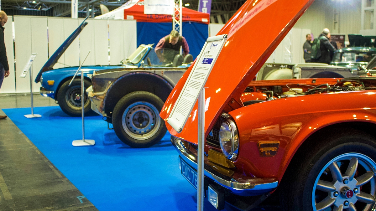 TRs will play Top Trumps at NEC Classic Motor Show 2019