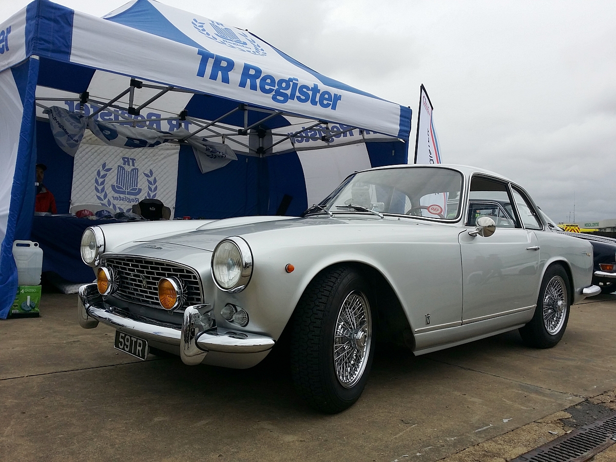 Kennet Valley TR Group members enjoy Silverstone Classic 2019