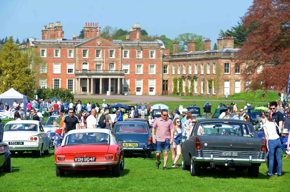 CANCELLED - TR Register Joint Shropshire and Stoke Groups Stand at The Easter Motor Show Weston Park 