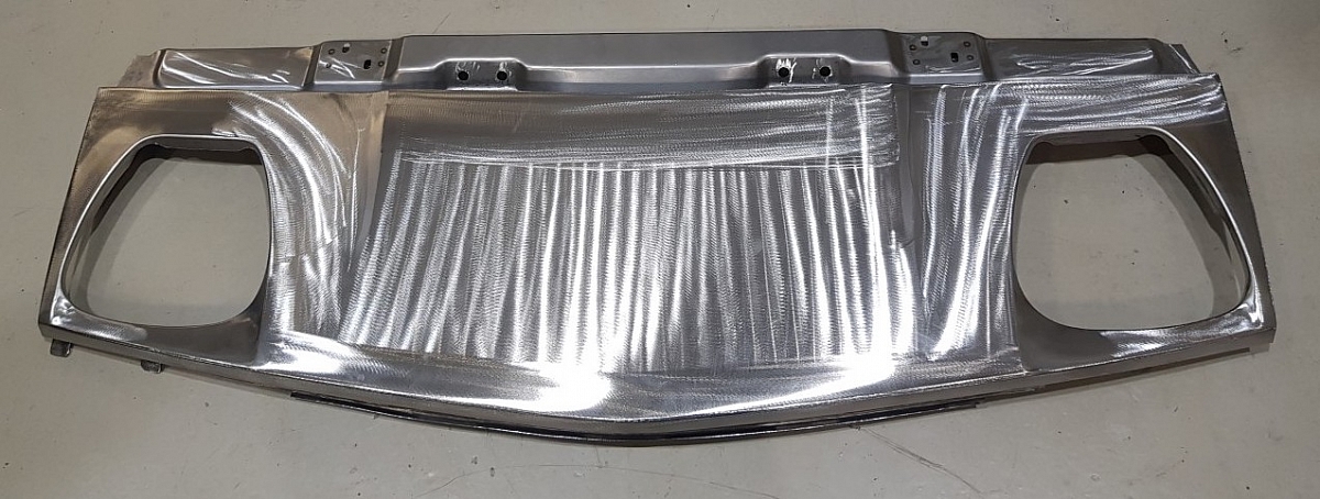 TR7 headlamp panels are remanufactured 