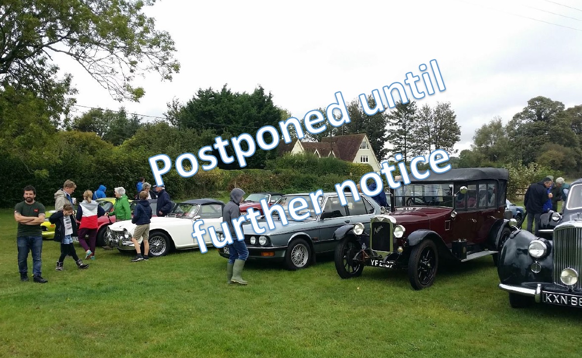 POSTPONED - Kennet Valley TR Group support “End of Year Steam Up” and Classic Car Show, Burghclere