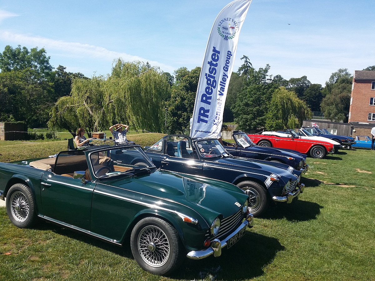Kennet Valley Group invited to Pangbourne Classic Car Show