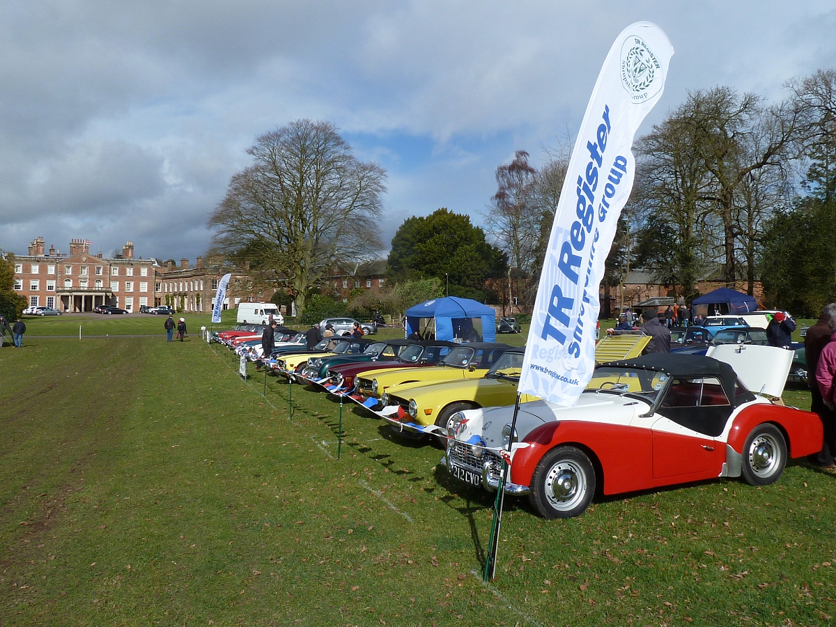 Shropshire Group at Weston Park Classic Car Show