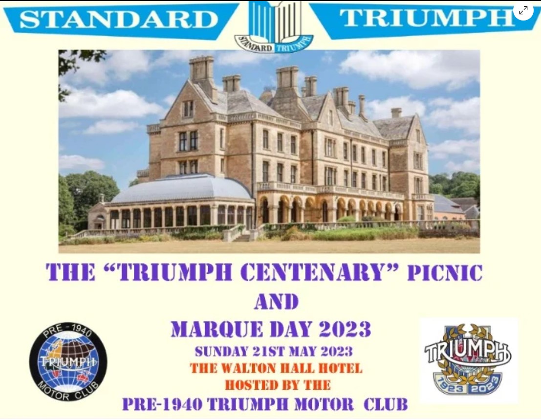 Coventry TR Group Run to Standard Triumph Picnic