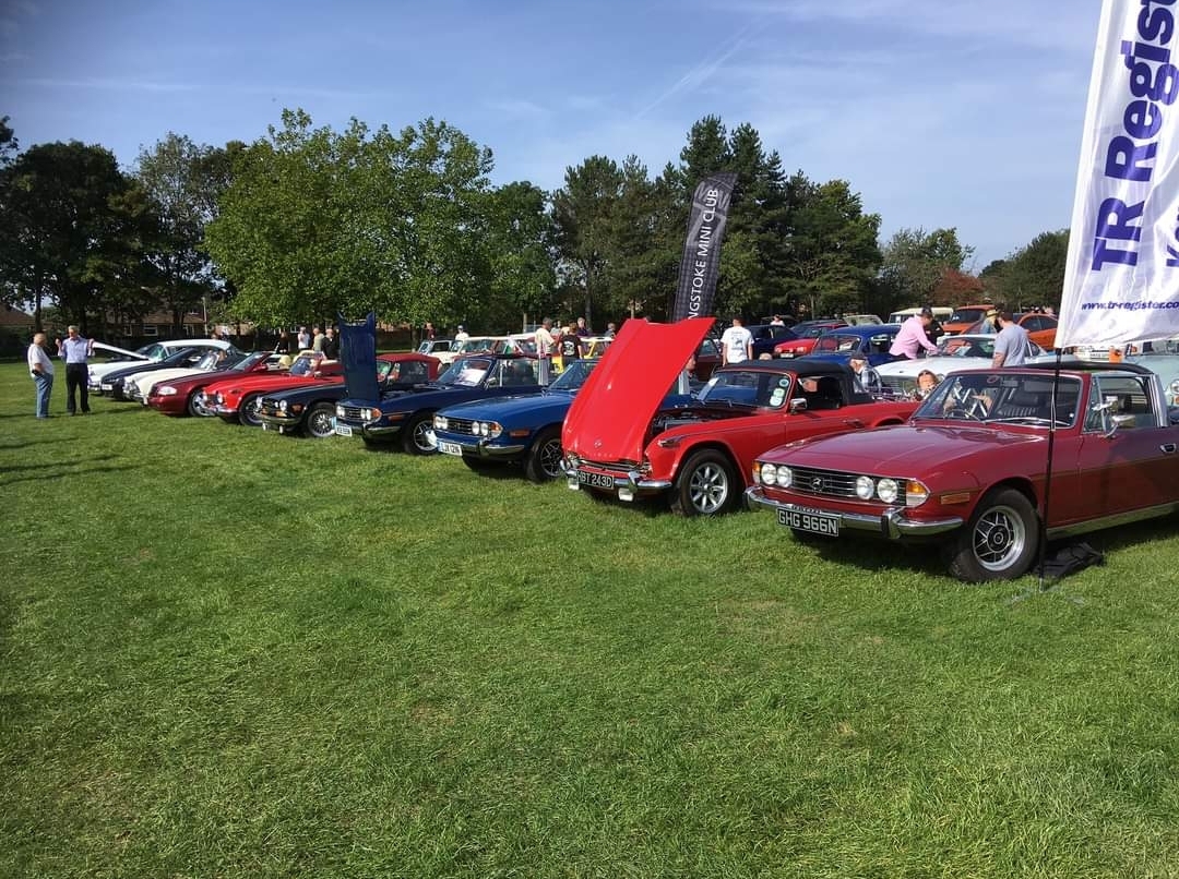 Kennet Valley Group front row at Thatcham Car Show