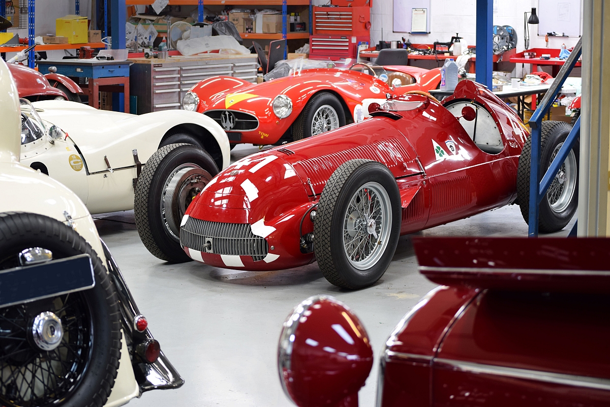 Goodwood TR Group - Visit to Jim Stokes Workshops 