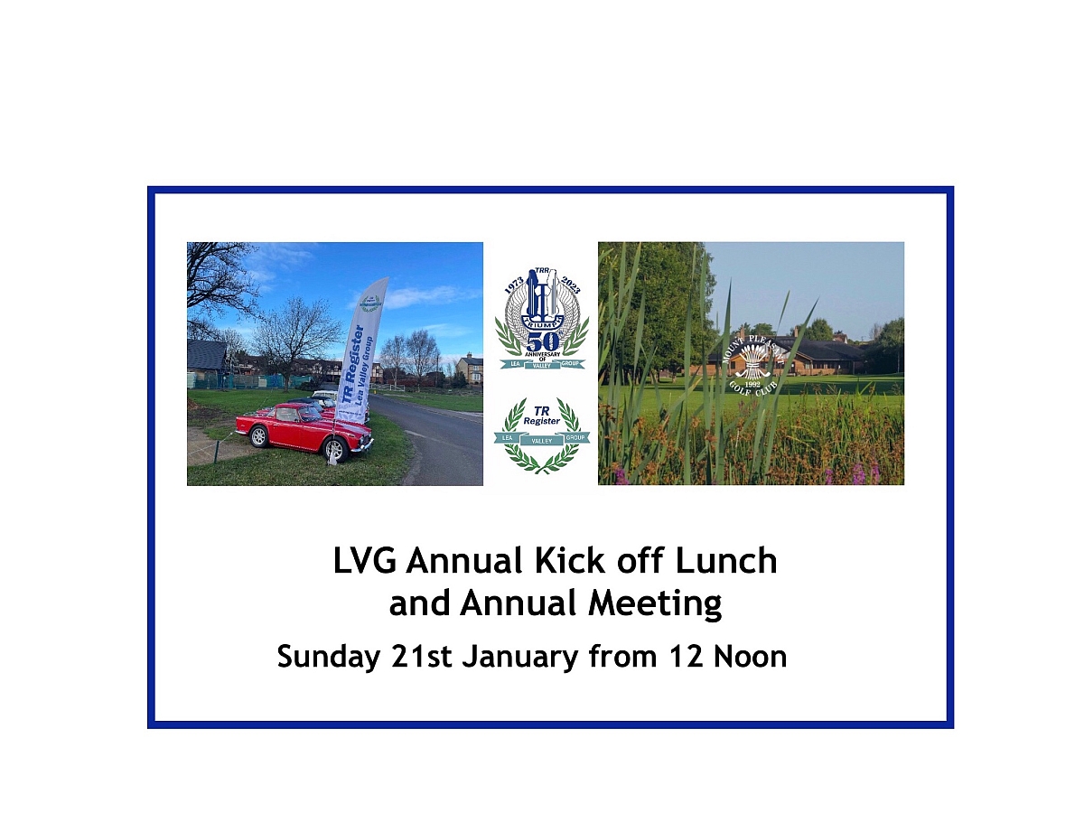 LVG Annual Members Meeting & Kick off Lunch