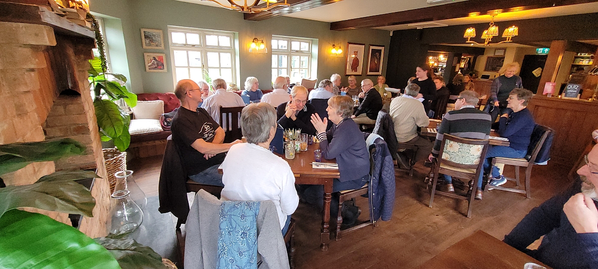 The Fox and Hounds Lunch at Theale.